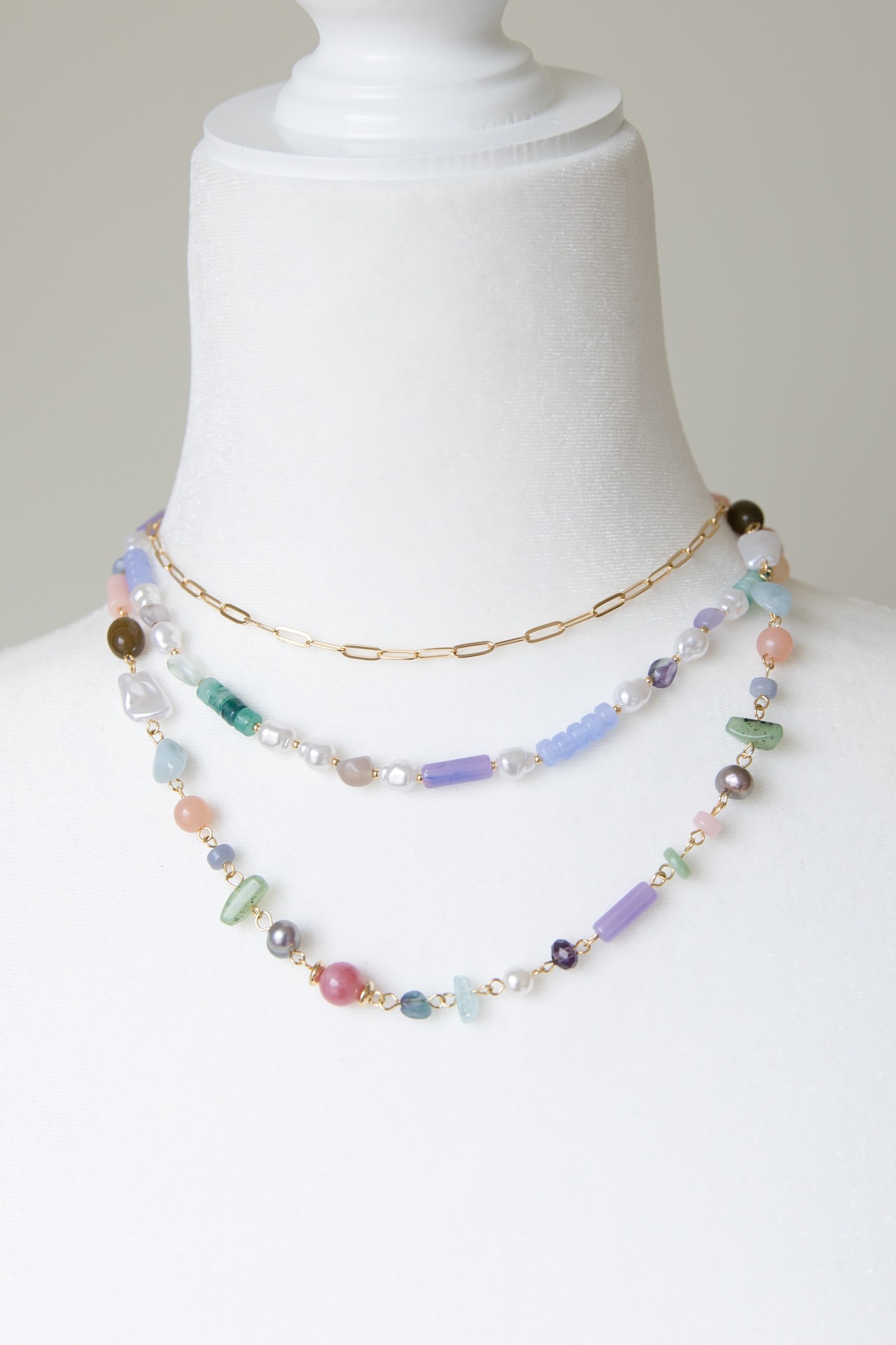 Colorway Mix Media Necklace