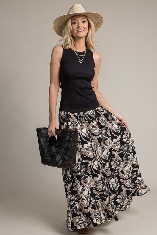 Printed Button Up Maxi Skirt, Black - 4K7A9788h for skirt.jpg