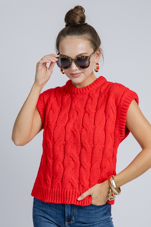 Tori Cable Sweater, Red - 4K7A9813.jpg