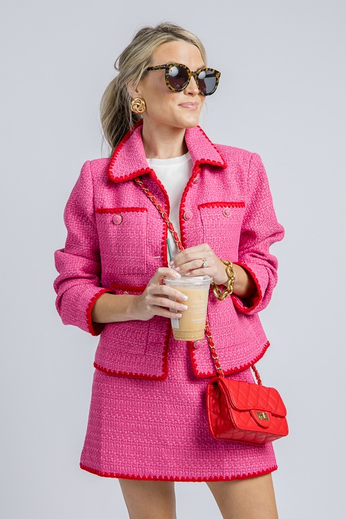 Stitch Trim Tweed Jacket, Fuchsia - 4K7A9884.jpg