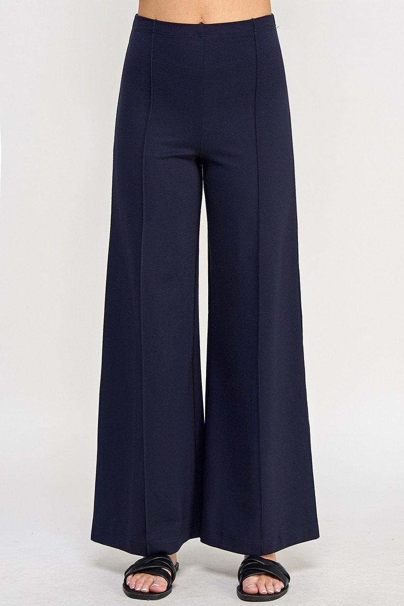 Pintuck Ponte Pants, Navy - 5265469e-b93d-49da-adc9-13715ea417b1.jpg