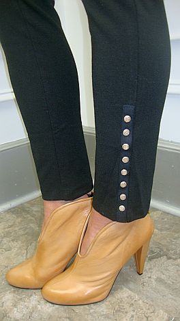 Divine Cropped Pant, Black