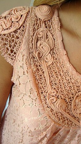 Sweet Georgia Peach Lace Dress