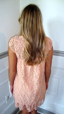 Sweet Georgia Peach Lace Dress