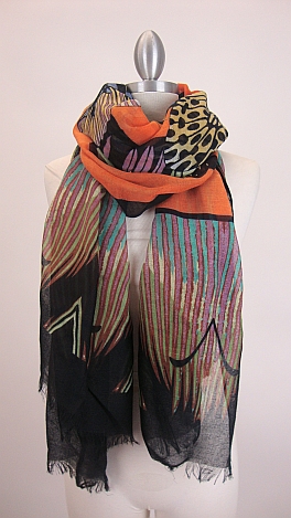Butterfly Gauze Scarf