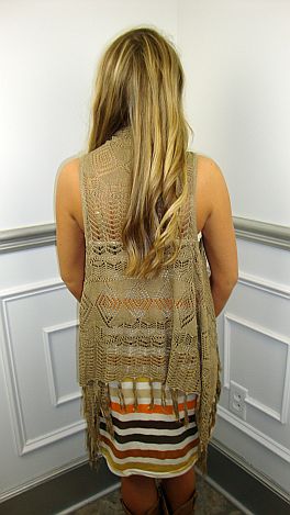 Trend-Setter Vest, Tan