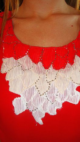 Draw Me Near Red Frock