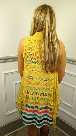 Trend-Setter Vest, Yellow
