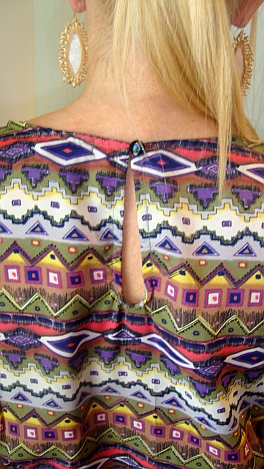 Belted Pyramids Dress