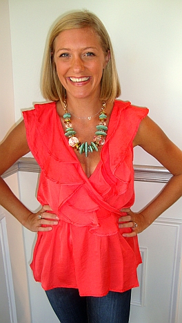 Timeless Top Coral