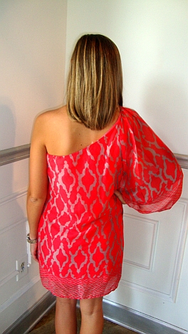 Dazzle Me Dress, Red