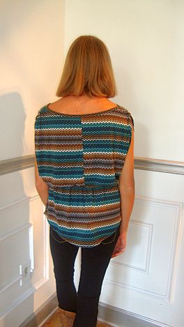 Shock Waves Top Blue