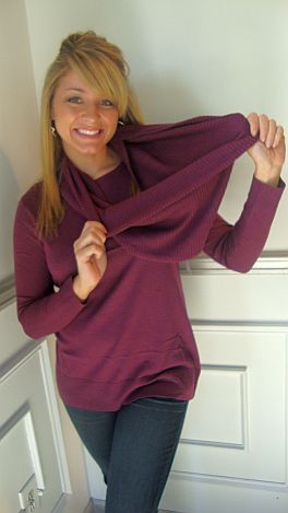 Two Piece Sweater Set Wine
