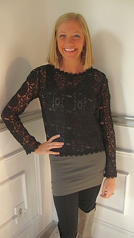 Winning First Lace Top