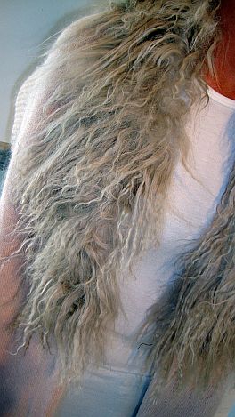 Fur Trim Scarf