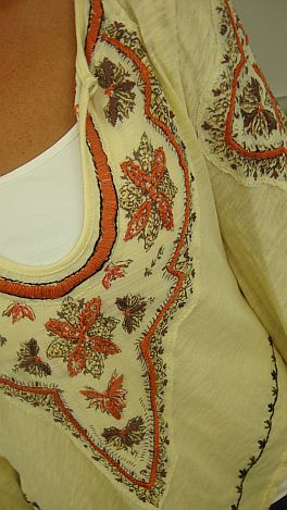 Vanilla Boho Top