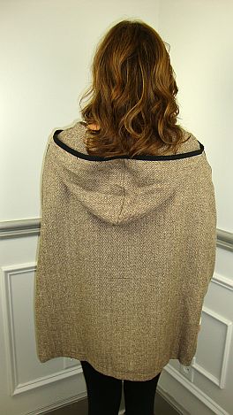 Herringbone Poncho