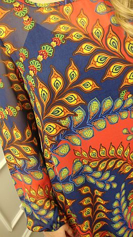 Fortune Teller Dress, Orange