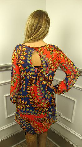 Fortune Teller Dress, Orange