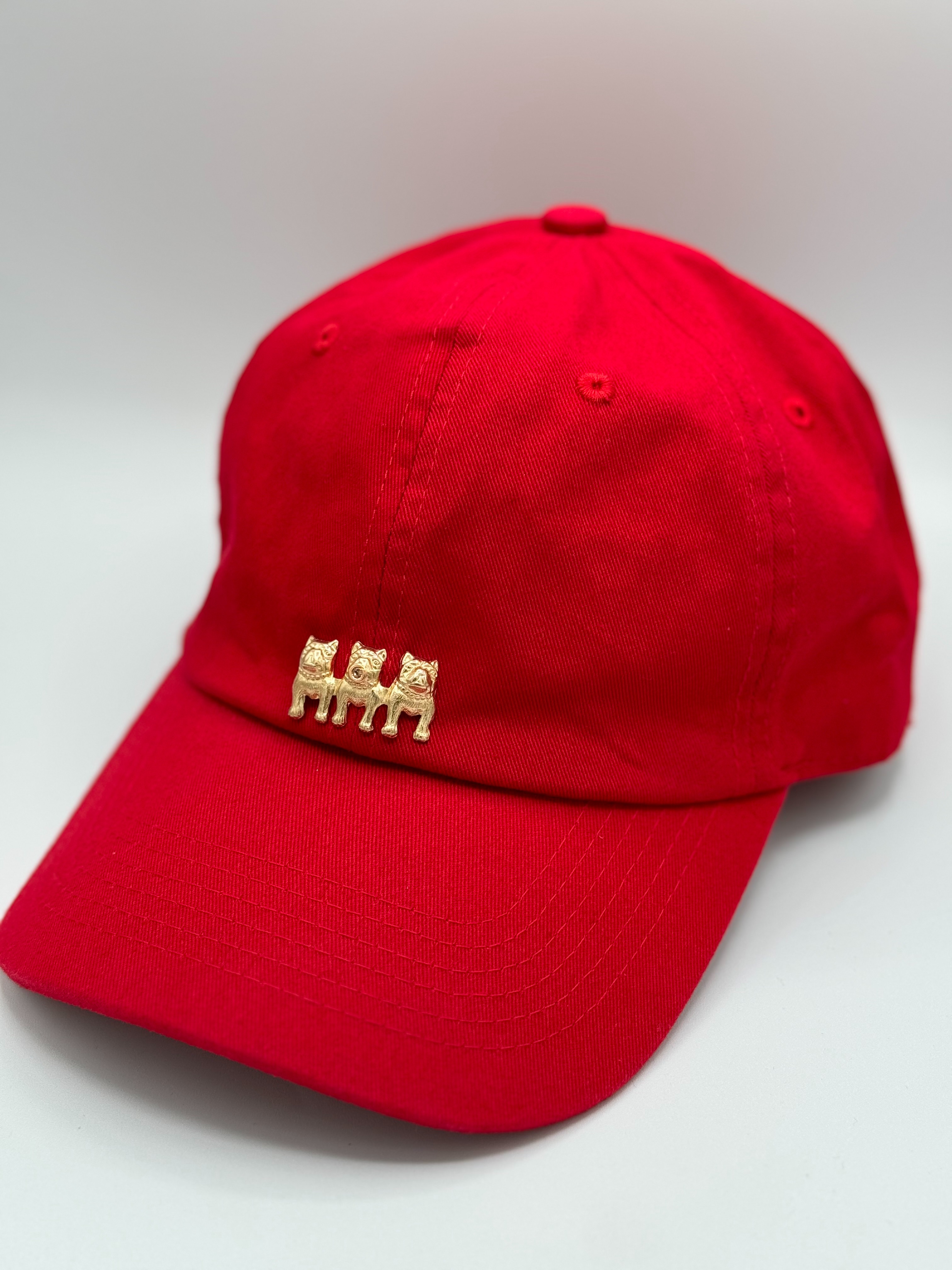 Lisi Lerch Bulldog Hat, Red - IMG_6572.jpg