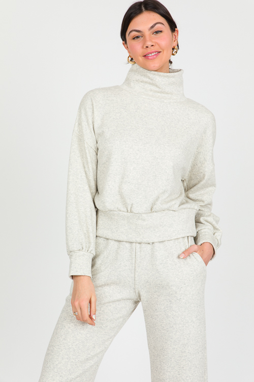 Carla Sweatpants Set, H. Grey