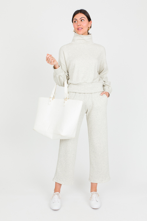 Carla Sweatpants Set, H. Grey