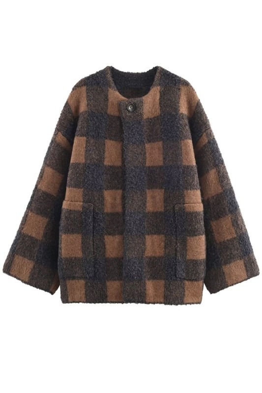 Penny Plaid Cardi, Brown - cb272328-5cd0-467b-8f4e-09f7d5c9fcbc.jpg