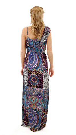 blue purple mix 1 sh maxi