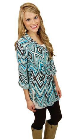 Catatonic Tunic, Blue