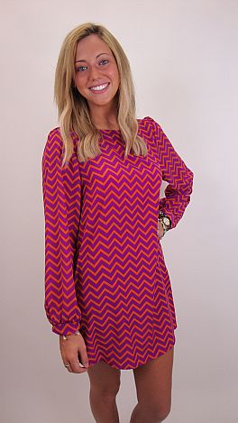 True Love Dress, Chevron