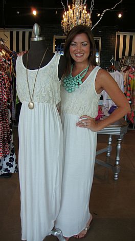 Speed Demon Lace Maxi, Ivory