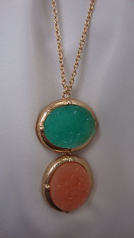 Cavern Necklace, Peach