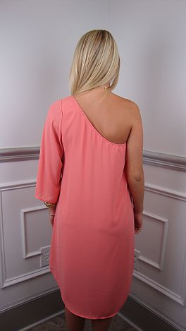 Sorbet Single Sleeve Dress