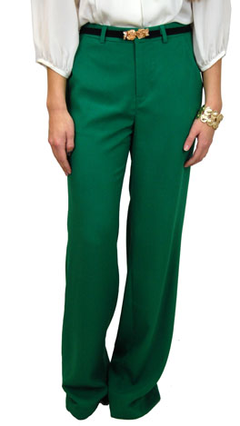 Classic Trousers, Green