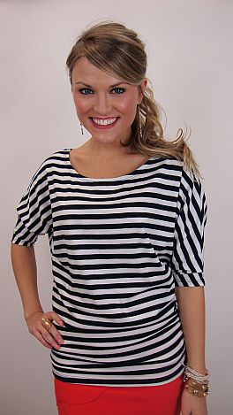 Break Free Top, Navy