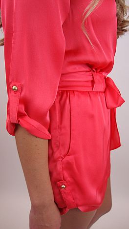Pink-ing Of You Romper