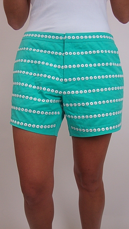 Record Player Shorts, Mint