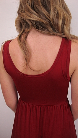 The Blue Door Maxi, Crimson