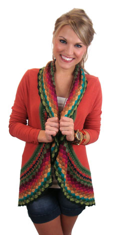 Obsession Cardigan, Orange