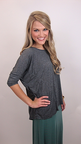 Wonderland Tee Gray
