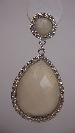 Opal Teardrop Earring