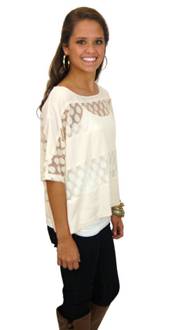 The Cream Team Top