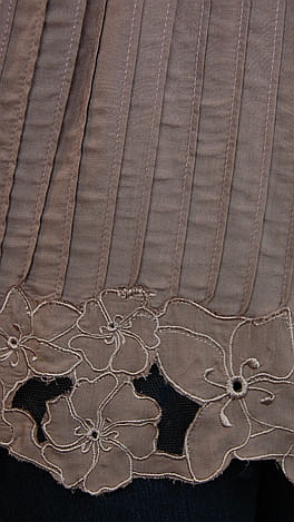 Bareless Boho Tank, Brown