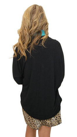Juanita Cardigan, Black