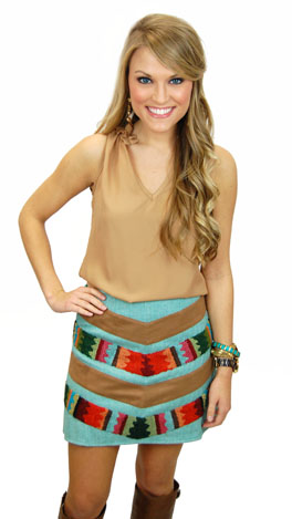 Judith March Tweedy Bird Skirt