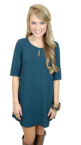 Less Is More Dress, Green