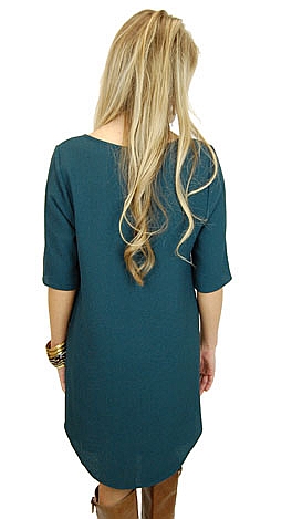 Less Is More Dress, Green
