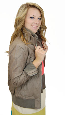 Dropped a Bomber on Me Jacket