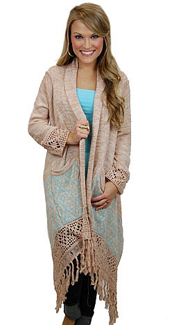 Blue Diamond Cardigan