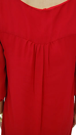 Morgan Dress, Red